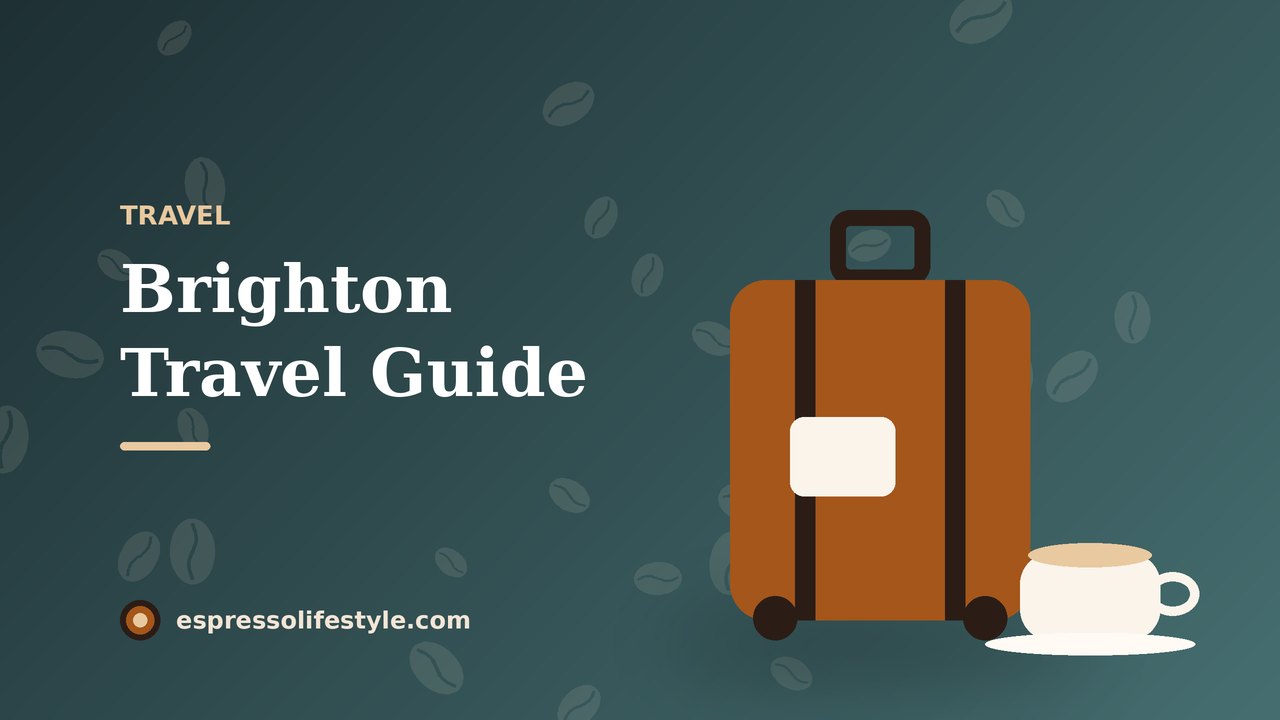 Brighton travel guide: illustrated cover